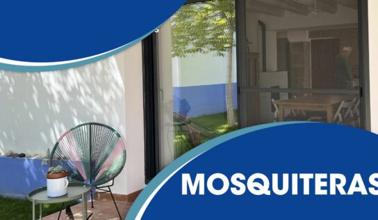 Carpintería Metálica Villanueva: mosquiteras en puertas y ventanas para disfrutar del buen tiempo.