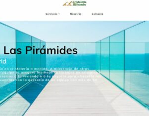 Cristalería Las Pirámides renueva su página web para ofrecer los mejores servicios en cristalería a medida