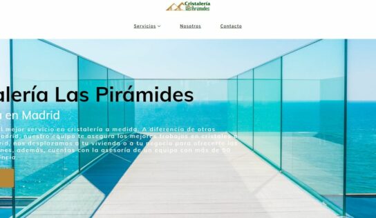 Cristalería Las Pirámides renueva su página web para ofrecer los mejores servicios en cristalería a medida