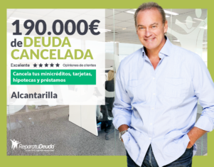 Repara tu Deuda Abogados cancela 190.000€ en Alcantarilla (Murcia) con la Ley de Segunda Oportunidad