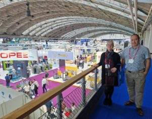 Superlimpiezas Leyre destaca en la Feria Interclean Amsterdam y planea abrirse al mercado internacional