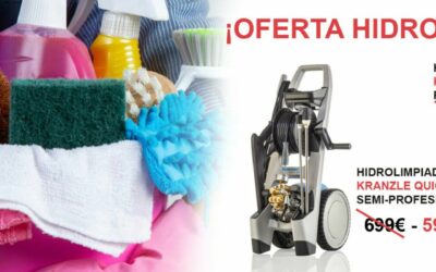 Utiles Empaso incorpora a su catálogo hidrolimpiadoras Kranzle con precios especiales de lanzamiento