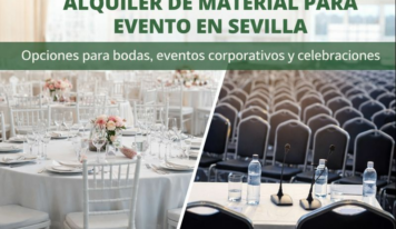 Alquileres Alemán: qué opciones existen de material para eventos en Sevilla y cómo elegir la más adecuada
