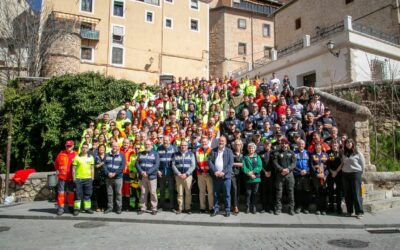 El COACM refuerza su Agrupación de Emergencias con la participación en el simulacro del PRICAM en Cuenca