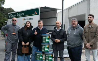 Empresas que dejan huella: Pinturas Andalucía dona 8.000 litros de pintura ‘solidaria’