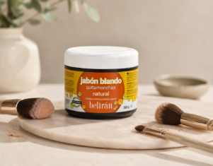 Jabón Blando Beltrán: el secreto natural para una limpieza impecable de brochas de maquillaje